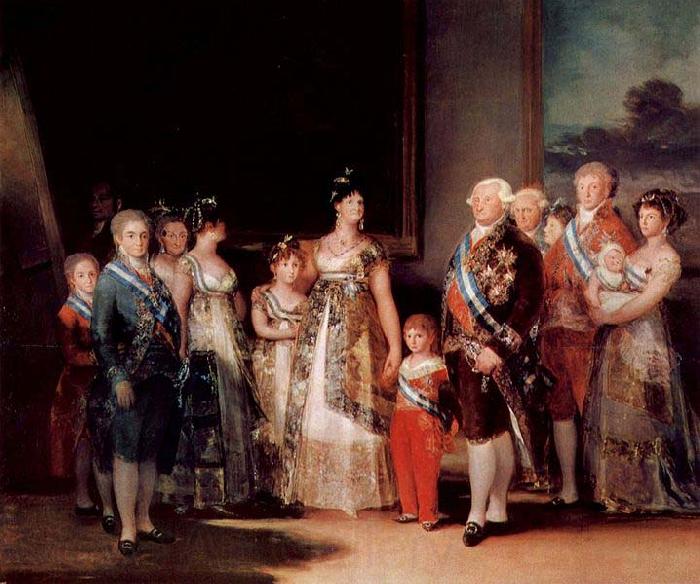 Francisco Goya The Family of Charles France oil painting art